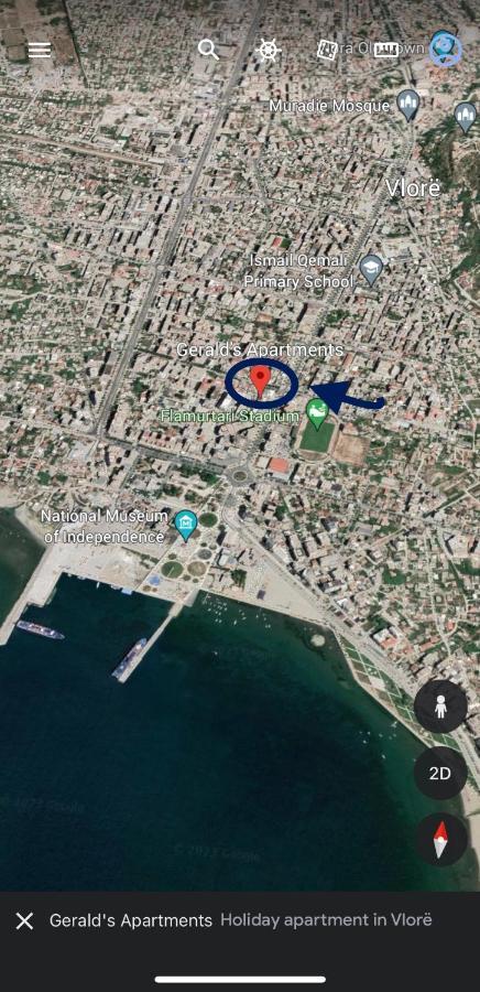 Vlorë Gerald'S Central Apartments מראה חיצוני תמונה